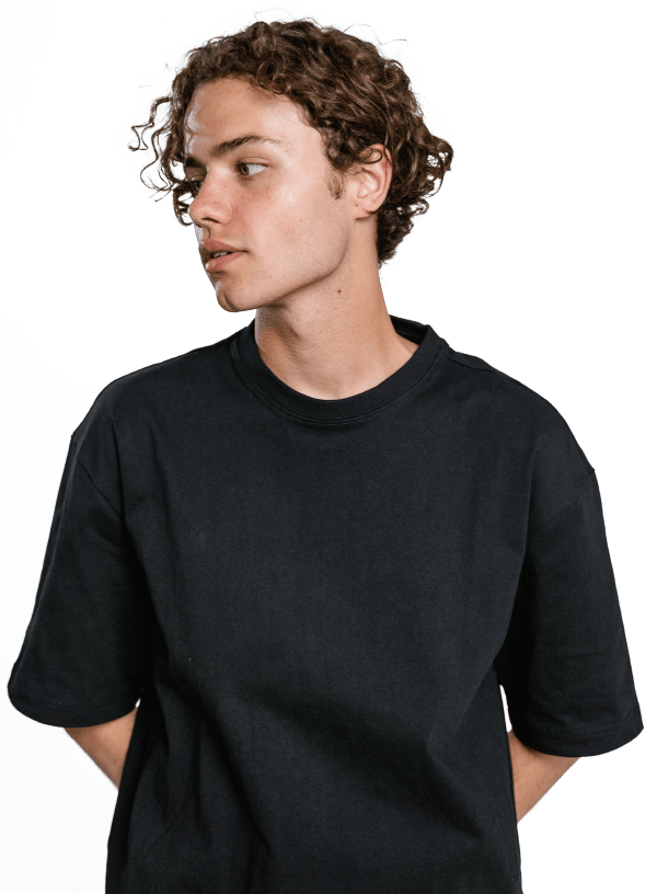 Side-by-side fit comparison unisex vs women-specific black parka