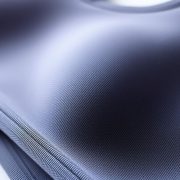 Close-up of the seamless yoga bra fabric showing texture, stitching, and high-quality material.