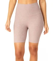 Spacedye High Waisted Biker Yoga Shorts