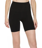 Spacedye High Waisted Biker Yoga Shorts