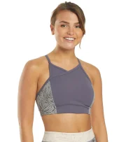 Fired Up Yoga Sports Bra