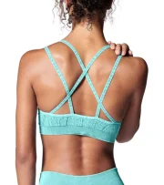 Levitate Seamless Mineral Wash Yoga Sports Bra