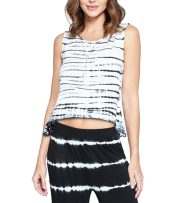 Yak & Yeti Crop Top Tie Dye Sleeveless
