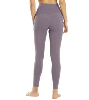 Uphold Solid High Waisted Leggings With Pockets 28"