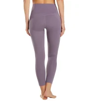 Uphold Solid High Waisted 7/8 Leggings With Pockets 25"