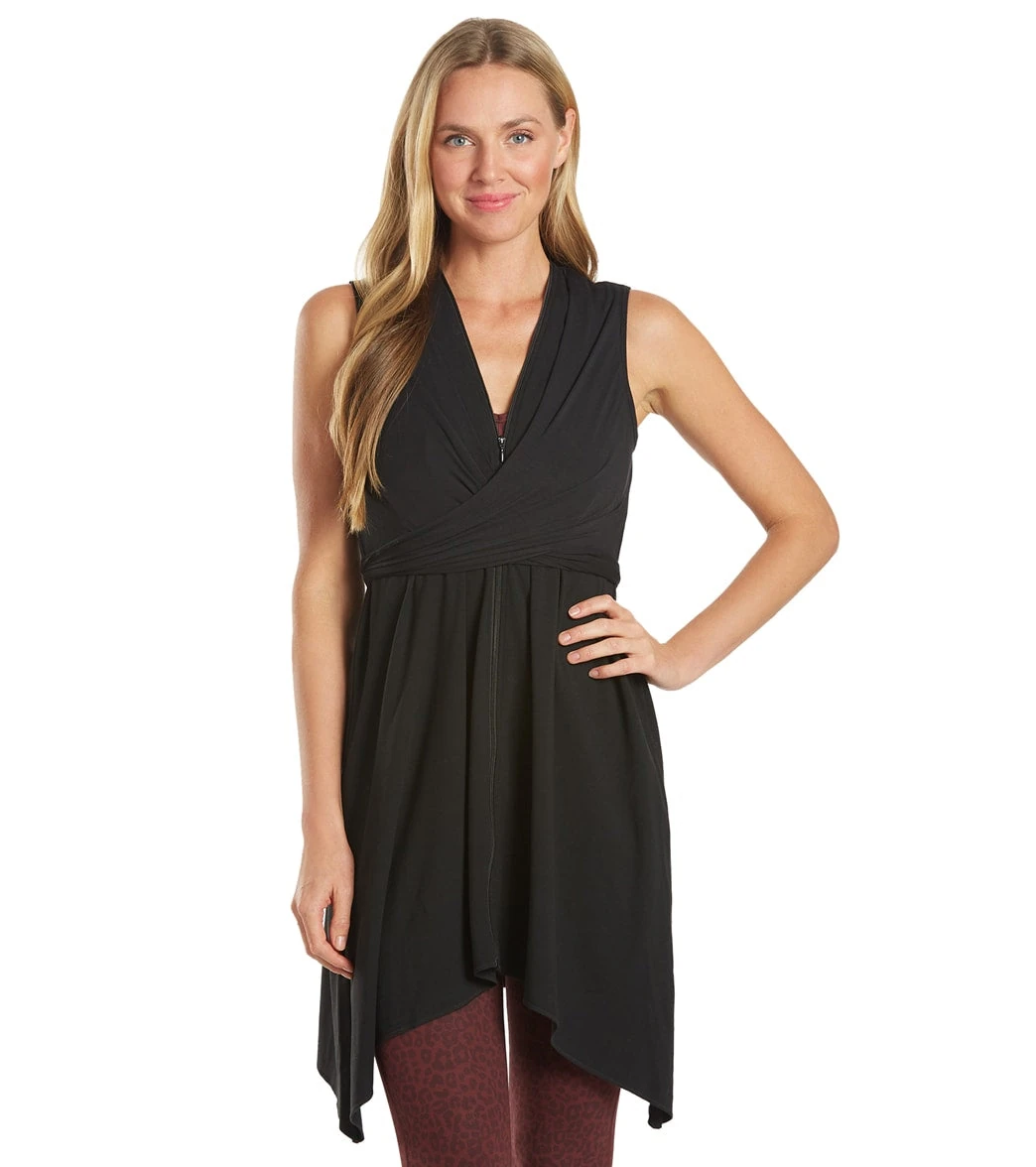 Wondrous Solid Wrap Dress