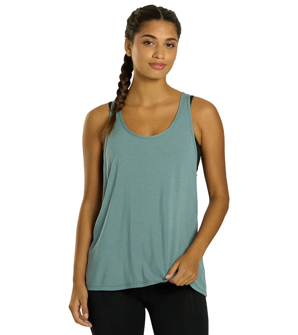Motion Solid Racer Back Layering Tank Motion Solid Racer Back Layering Tank