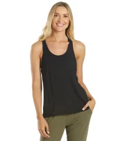 Motion Solid Racer Back Layering Tank