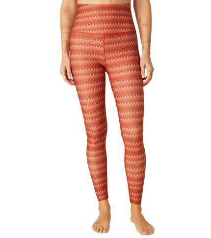 Printed High Waisted Midi Leggings