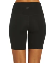 Uphold High Waisted Biker Shorts with Pockets 7"