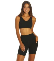 Uphold High Waisted Biker Shorts with Pockets 7"