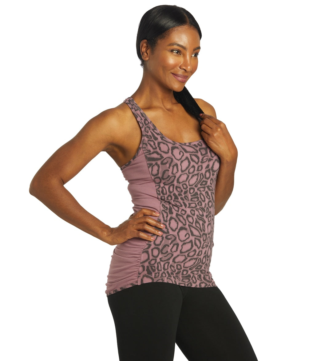 Hip Shirred Butterfly Tank