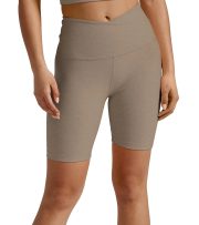 Spacedye At Your Leisure High Waisted Biker Shorts