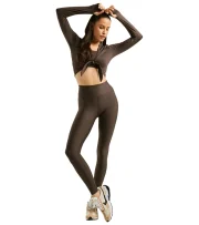 Tie Front Long Sleeve