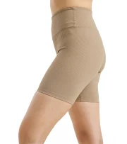 Ribbed High High Biker Short