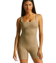 Ribbed Anderson Onesie