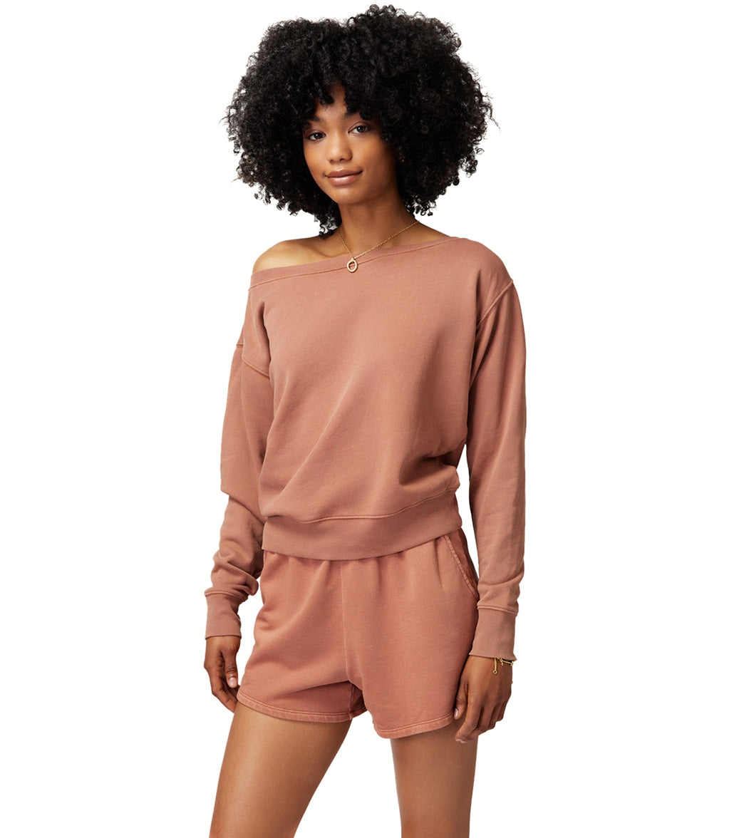 Vida Off Shoulder Long Sleeve Top