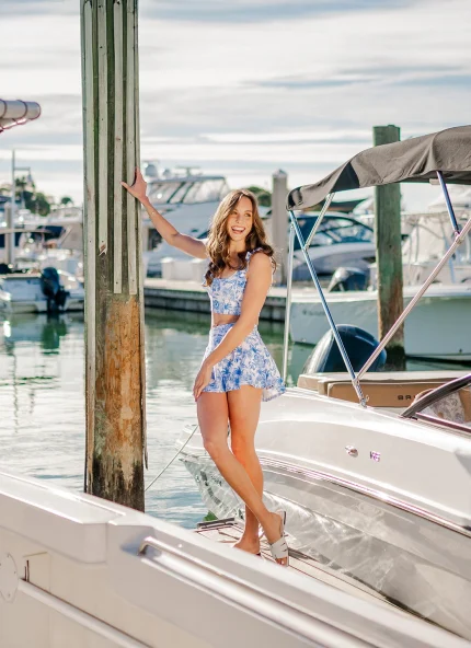 Sporti x Emma Weyant Riviera Gracie Skort