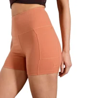 MPG Sport Velocity High-Rise Side Pocket Short 4" Peached