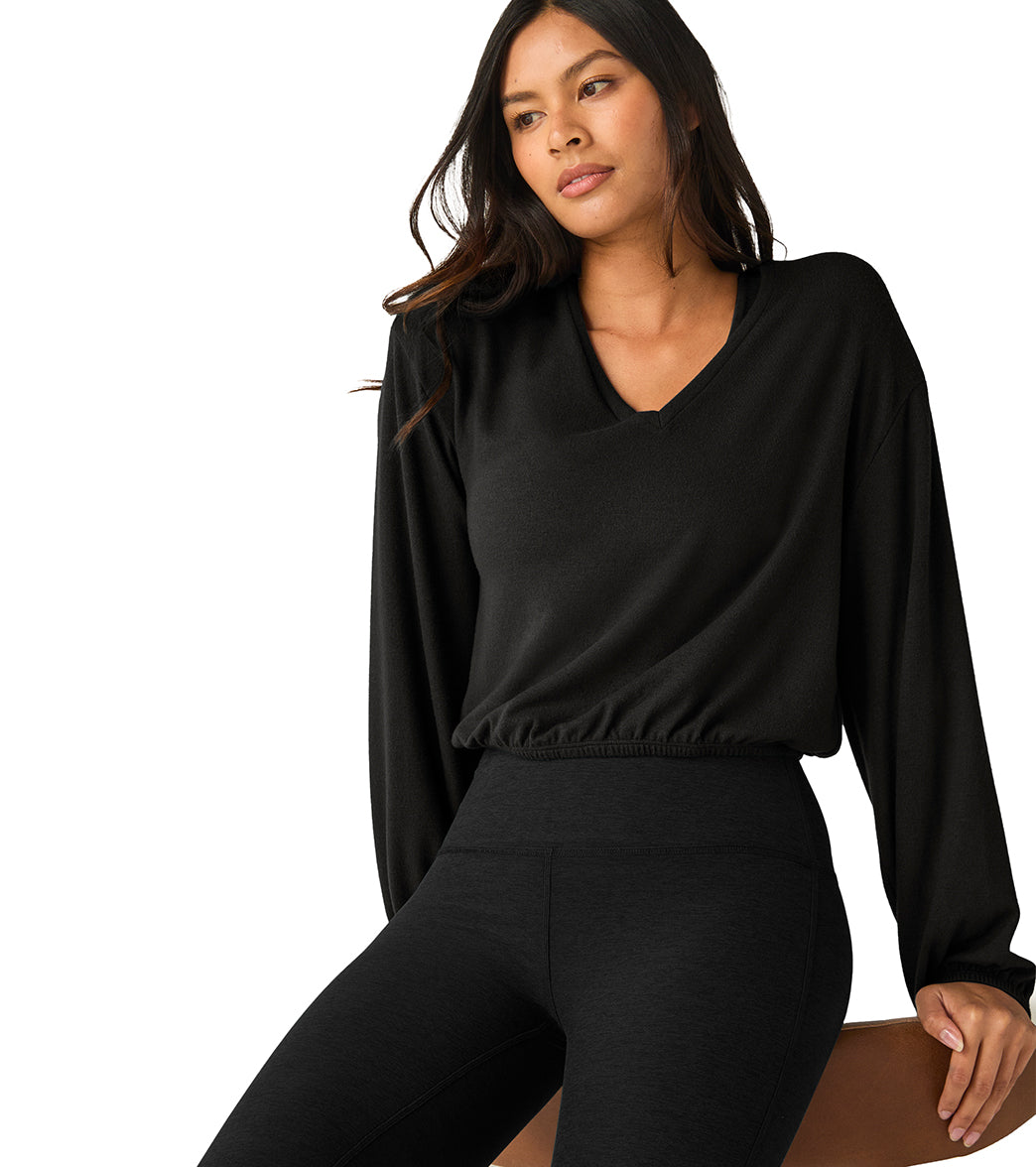 Soft Spoken Cropped Pullover
