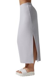 Brushed Tec Knit Midi Skirt