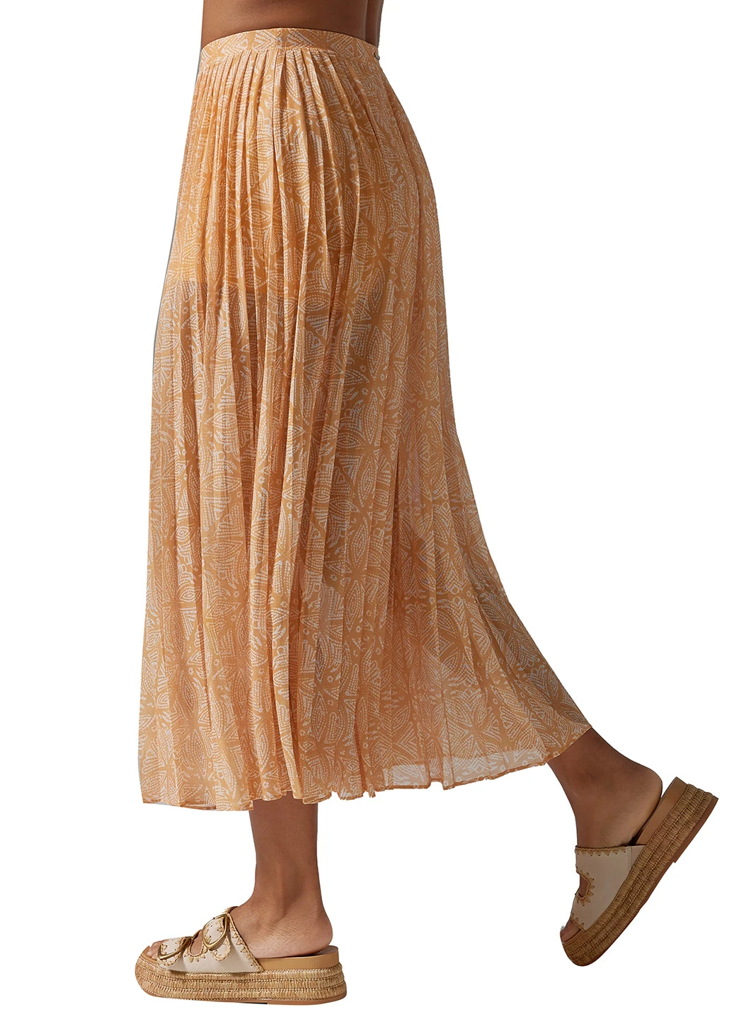 Pleated Active Coverup Skirt