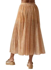 Pleated Active Coverup Skirt