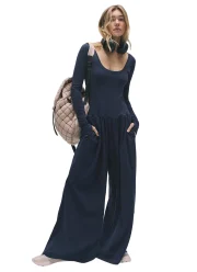 FP Movement Hot Shot Wide Leg Onesie Jumpsuit
