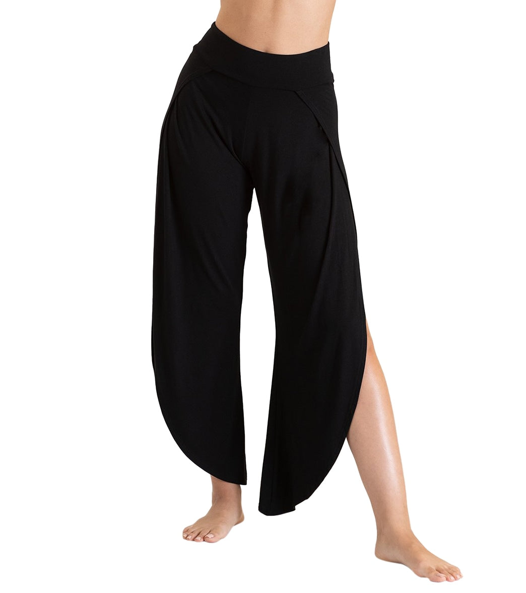 underwire swim top layered with Jala Bhakti Pant