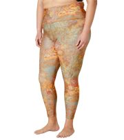 Plus Size High Waisted Midi Leggings